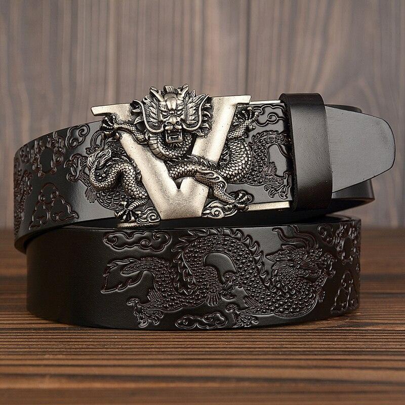 Automatic cowhide belt - BUNNY BAZAR