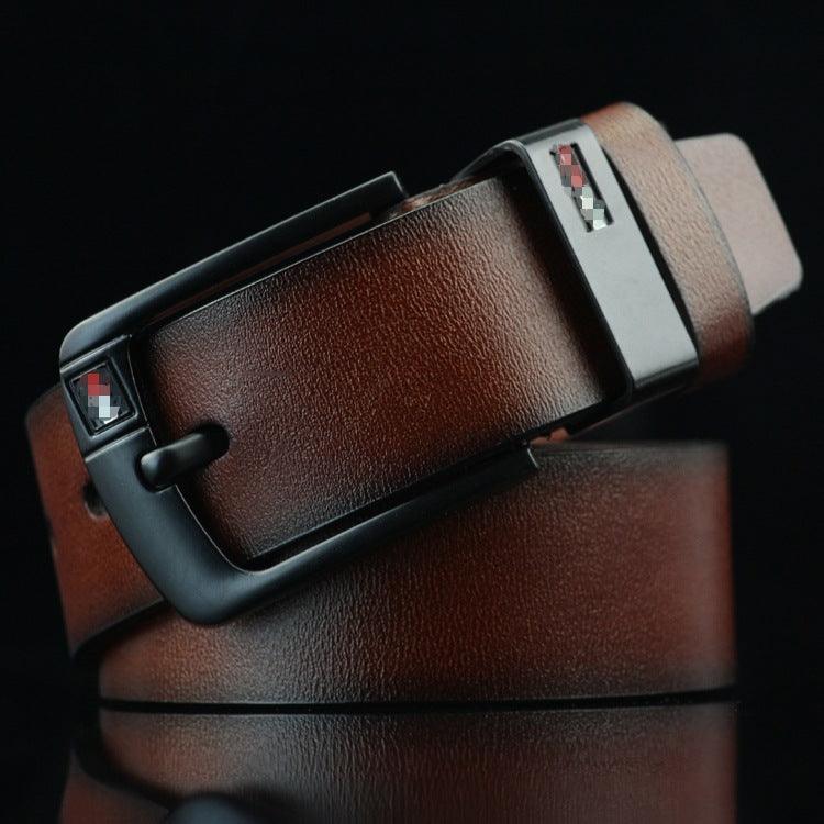 Fashion All-match Retro Men's Wide Belt - BUNNY BAZAR