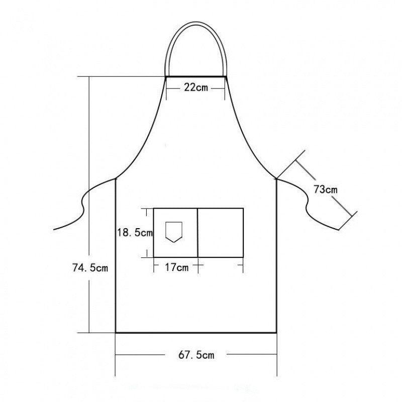 Stylish Canvas Apron Fashion Work Clothes is Both Fashionable And Functional - BUNNY BAZAR