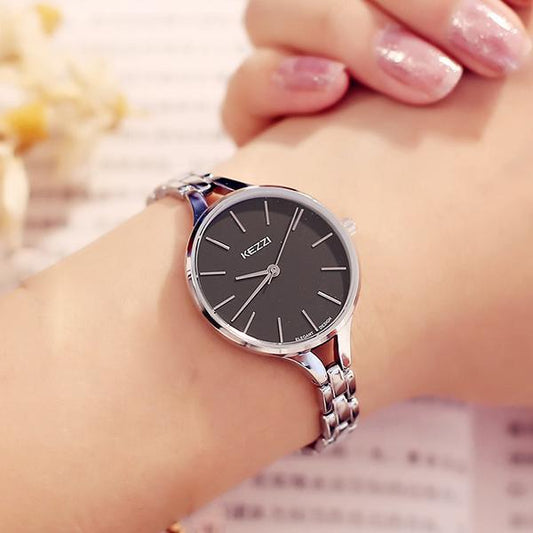 T-19 Kezzi Luxury Ladies Watch is designed with a stylis stainless steel - BUNNY BAZAR