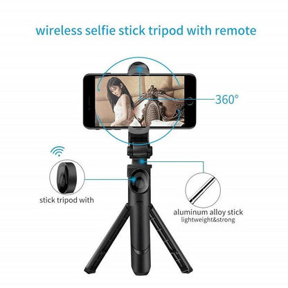 Bluetooth handheld selfie stick - BUNNY BAZAR