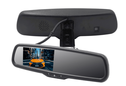 4.3 inch monitor with auto-dimming rearview mirror - BUNNY BAZAR