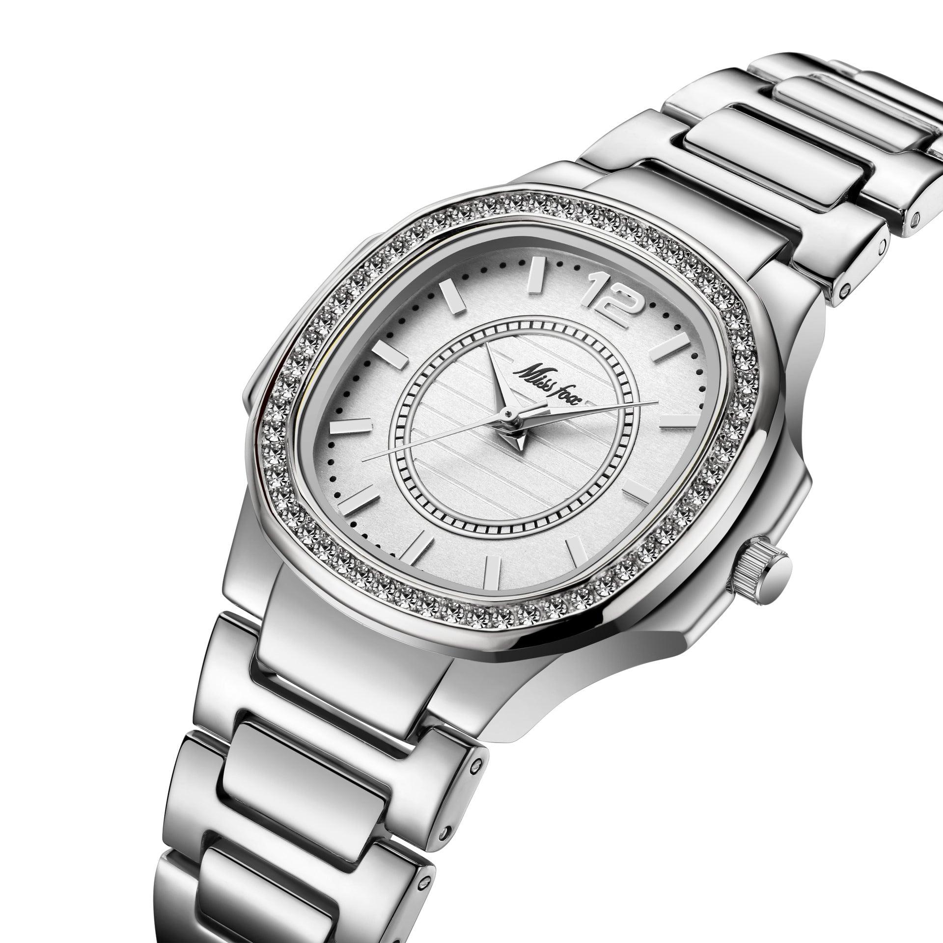 The T-26 Diamond Butterfly Double Snap Casual Fashion Ladies Watch is a High-Quality Accessory - BUNNY BAZAR