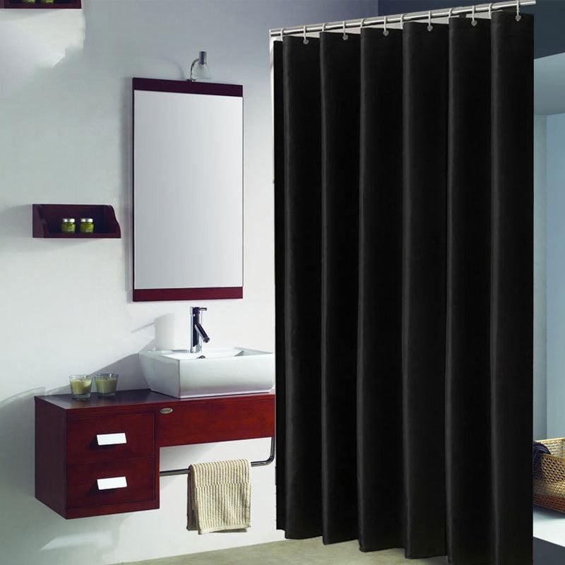 Polyester Shower Curtain Impervious Bathroom Partition Curtain Curtain - BUNNY BAZAR