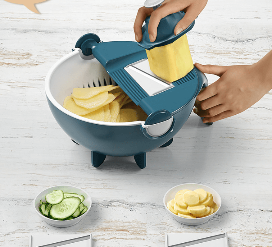 Nine in One Vegetable Drainage Basket - BUNNY BAZAR