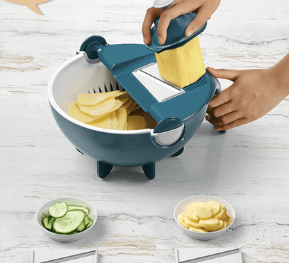 Nine in One Vegetable Drainage Basket - BUNNY BAZAR