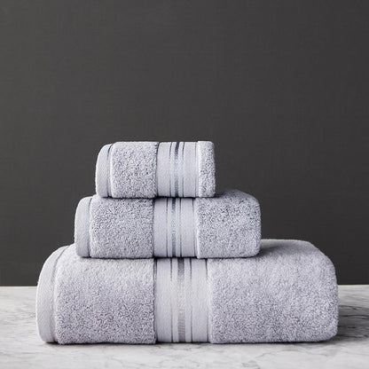 Egyptian Cotton Towel Set Bath Towel And Face Towel Soft Comfortable Bathroom Towel Travel Sports Towels - BUNNY BAZAR