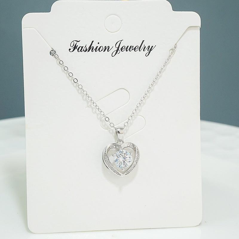 Pendant Net Celebrity Korean Style Necklace With Temperament Clavicle Chain - BUNNY BAZAR