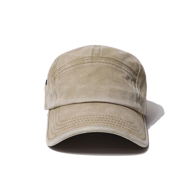 Men's And Women's Old Five-piece Baseball Caps Washed Retro - BUNNY BAZAR