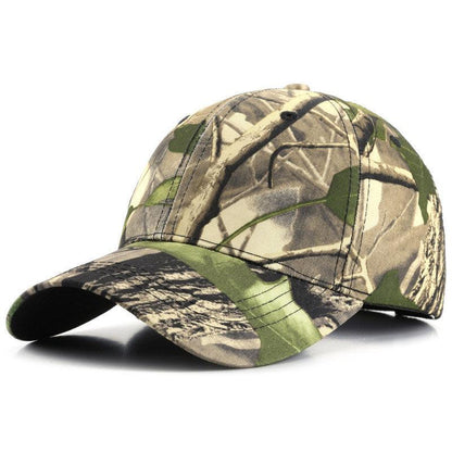 Baseball Cap Leaf Bionic Camouflage Cap Outdoor Field Training - BUNNY BAZAR