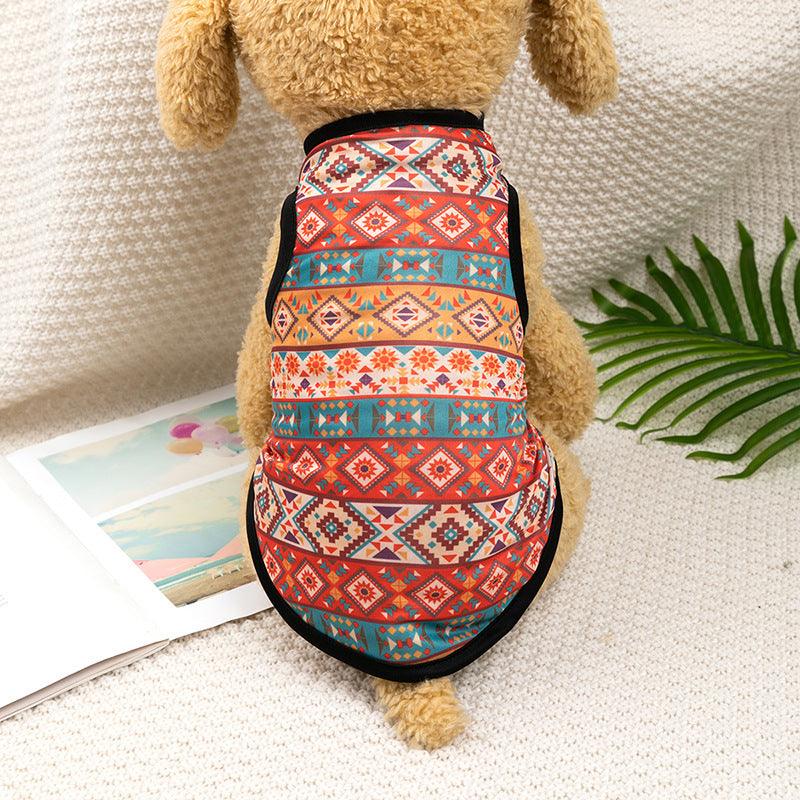 Small Dog Teddy Bear National Style Pet Clothes - BUNNY BAZAR