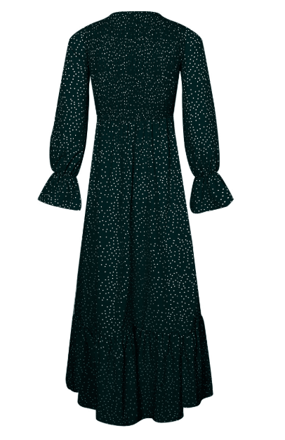 Polka dot long sleeve dress - BUNNY BAZAR