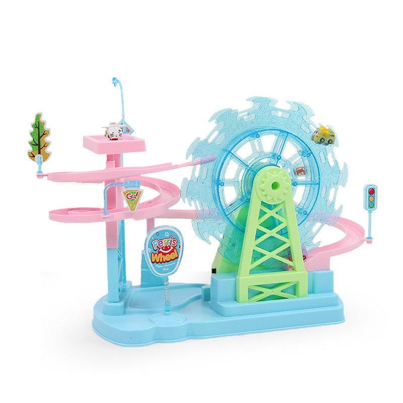 Electric Music Light Track Slide Children's Toys - BUNNY BAZAR