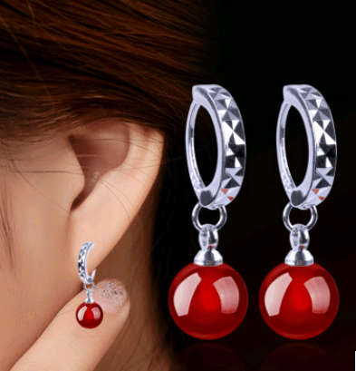 Fashion Stud Earrings Jewelry Agate Earrings Earrings - BUNNY BAZAR