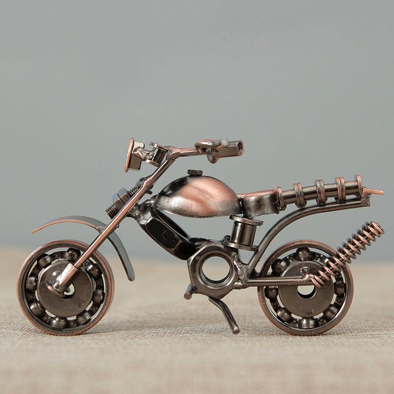 Vintage Little Motorcycle Home Accessories Handmade Metal Pendant - BUNNY BAZAR