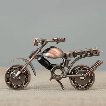 Vintage Little Motorcycle Home Accessories Handmade Metal Pendant - BUNNY BAZAR