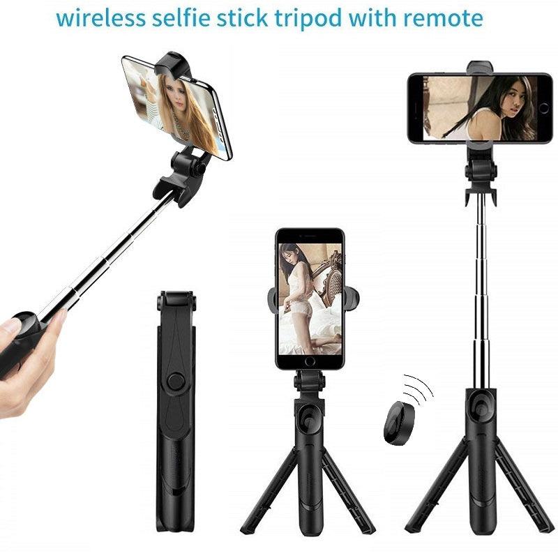 Bluetooth handheld selfie stick - BUNNY BAZAR