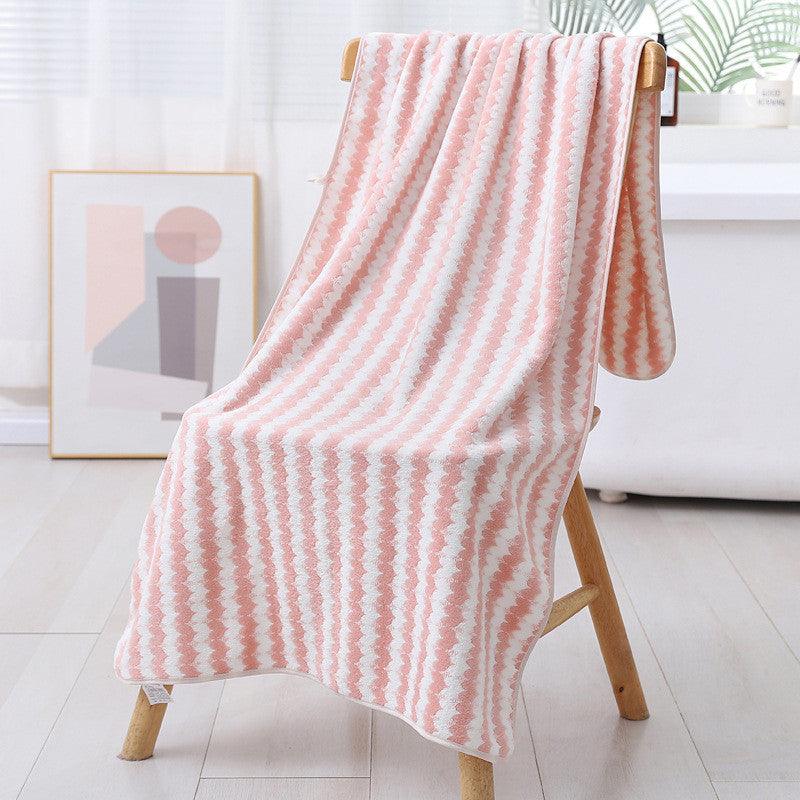 Thickened Bath Swimming Coral Fleece Large Towel - BUNNY BAZAR