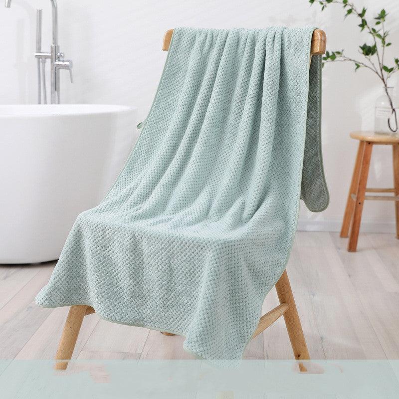 Thickened Bath Swimming Coral Fleece Large Towel - BUNNY BAZAR