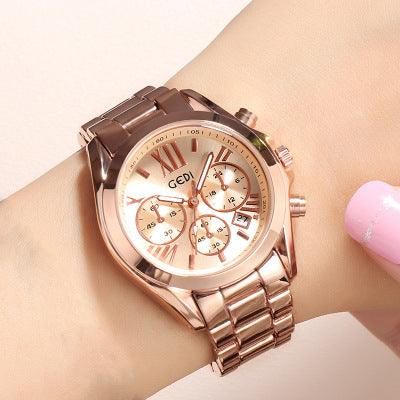 Luxury rose gold women casual watch - BUNNY BAZAR