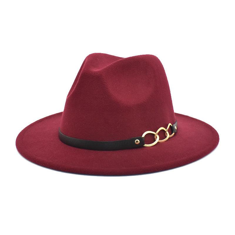 Women's Woolen Top Hat Belt Accessories - BUNNY BAZAR