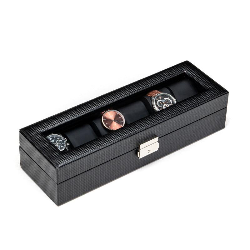 Carbon Fiber Leather Watch Box is The Perfect Accessory For Any Watch Enthusiast - BUNNY BAZAR