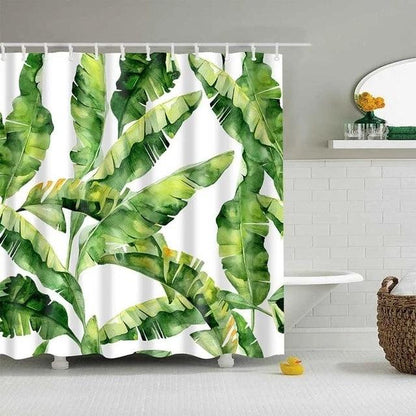 Tropical Shower Curtain - BUNNY BAZAR