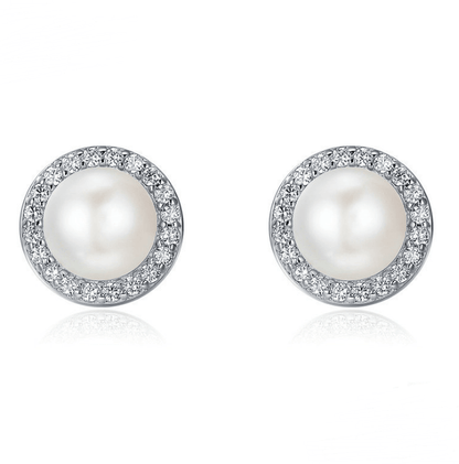 Classic Pearl Stud Earrings Make The Perfect Addition To Any Wardrobe - BUNNY BAZAR