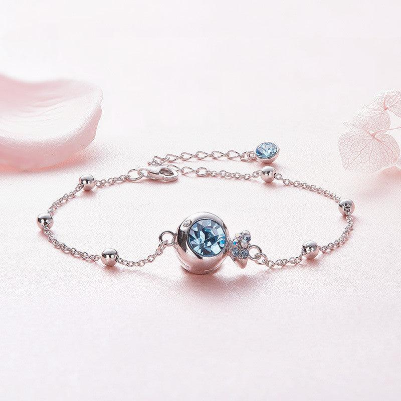 Cidelle Japanese And Korean 925 Sterling Silver Bracelet Women - BUNNY BAZAR