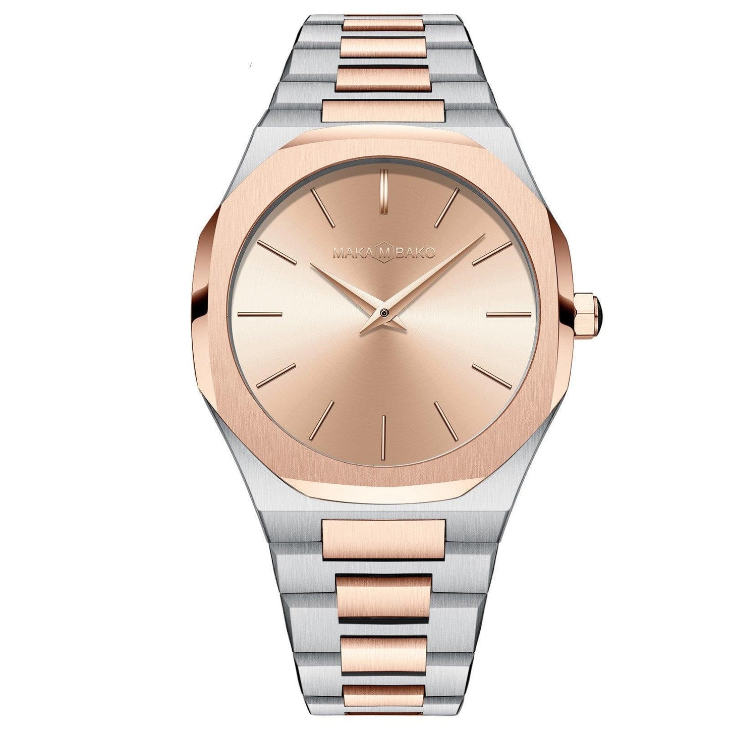 T-55 This Stainless Steel Strap Quartz Watch Is A Great Choice For a Long-Lasting Accessory - BUNNY BAZAR