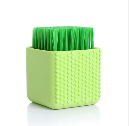 Square Potted Silicone Kitchen Washing Bowl Dish Laundry Clothes Cleaning Brush - BUNNY BAZAR