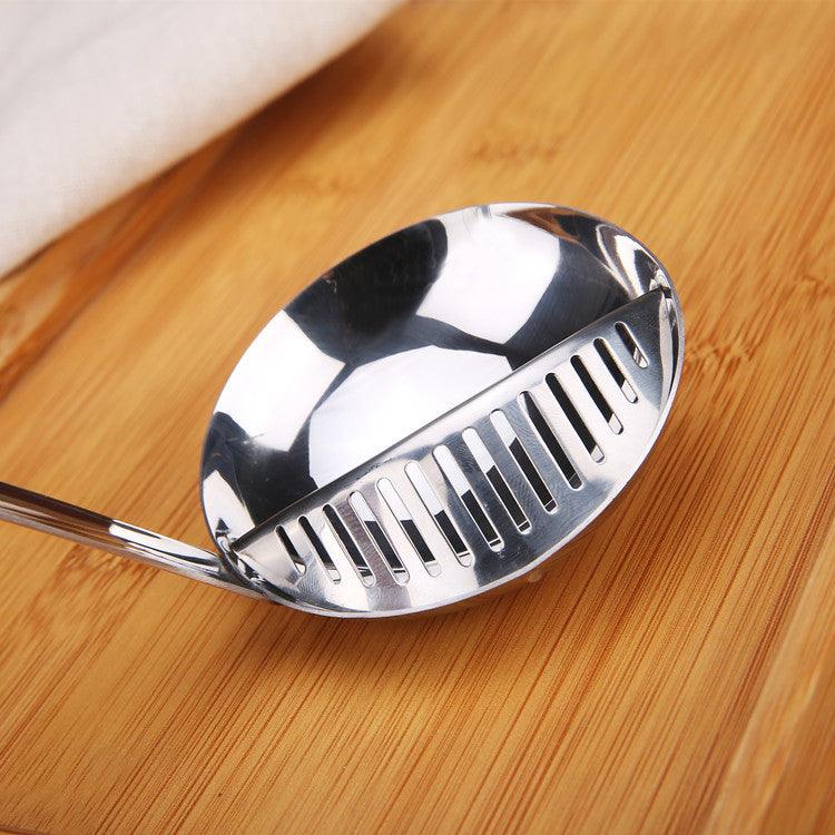 Kitchen colander stainless steel spoon - BUNNY BAZAR