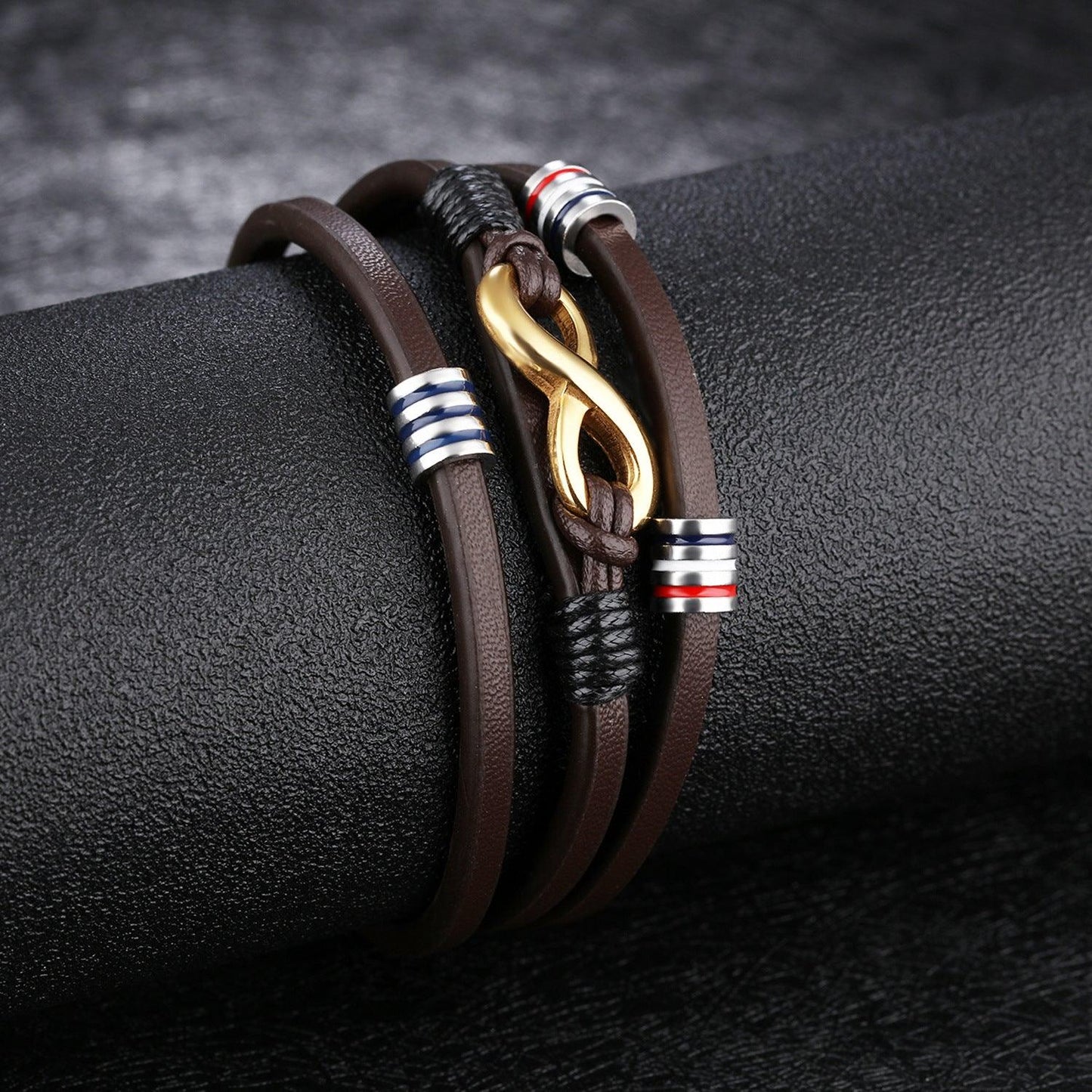 This Brown Leather Bracelet Adds an Effortless Touch of Style To Any Look - BUNNY BAZAR