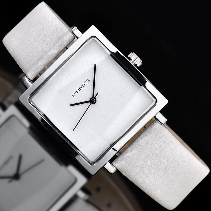 Large Dial Fashion Creative Square Quartz Watch - BUNNY BAZAR