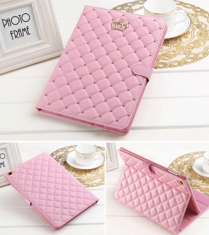 Compatible with Apple, Ipad Tablet Crown Case Cover - BUNNY BAZAR