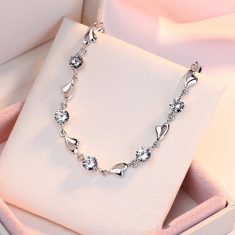 Tanabata Valentine's Day Gift Bracelet Silver Jewelry is The Perfect Symbol Of Love - BUNNY BAZAR