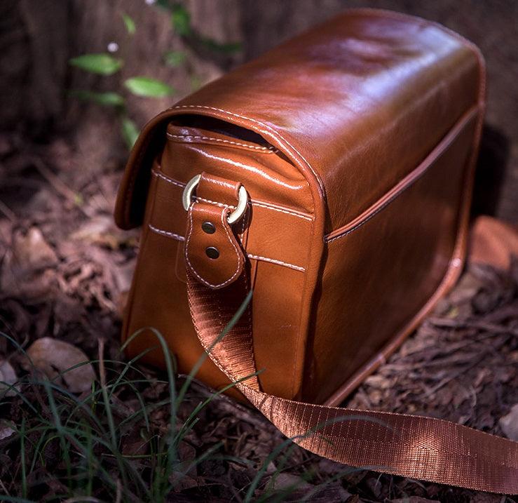 Oil Leather Camera Bag SLR - BUNNY BAZAR