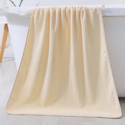 Thickened Bath Swimming Coral Fleece Large Towel - BUNNY BAZAR