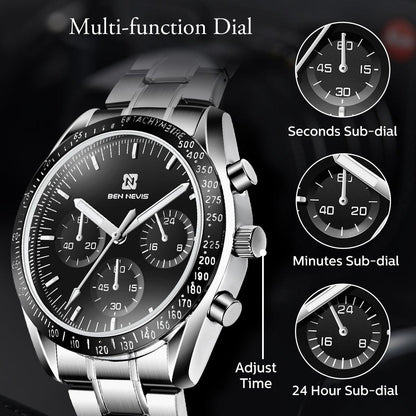 Quartz Fashion Men's Watches Are Multifunctional - BUNNY BAZAR