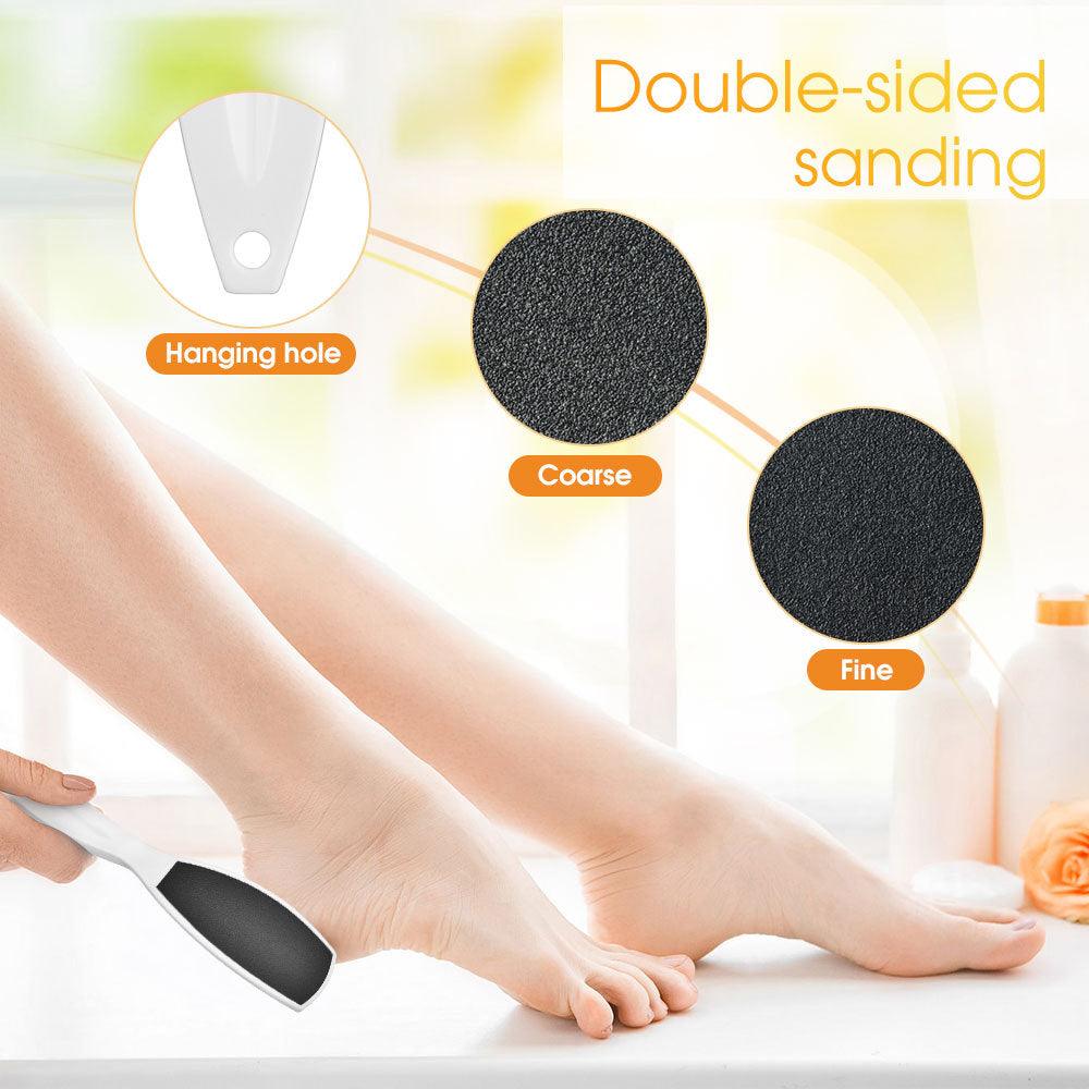 White Hand Grinding Foot 22-piece Set Foot Peeling Calluses Scrub Foot Scraping Tool - BUNNY BAZAR