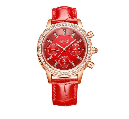 T-76 Rhinestone Multifunctional Waterproof Women's Watch is an ideal accessory - BUNNY BAZAR