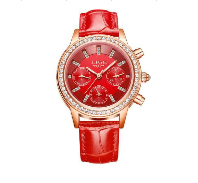 T-76 Rhinestone Multifunctional Waterproof Women's Watch is an ideal accessory - BUNNY BAZAR