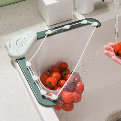 Triangular Cloud Sink Drain Rack Kitchen Garbage Filter Screen Dish Washing Sink Leftovers Rice Anti-blocking Kitchen Gadgets - BUNNY BAZAR