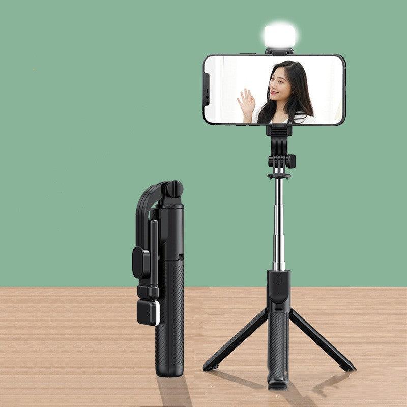 Integrated Selfie Stick Bluetooth Mobile Phone Live Streaming Stand - BUNNY BAZAR