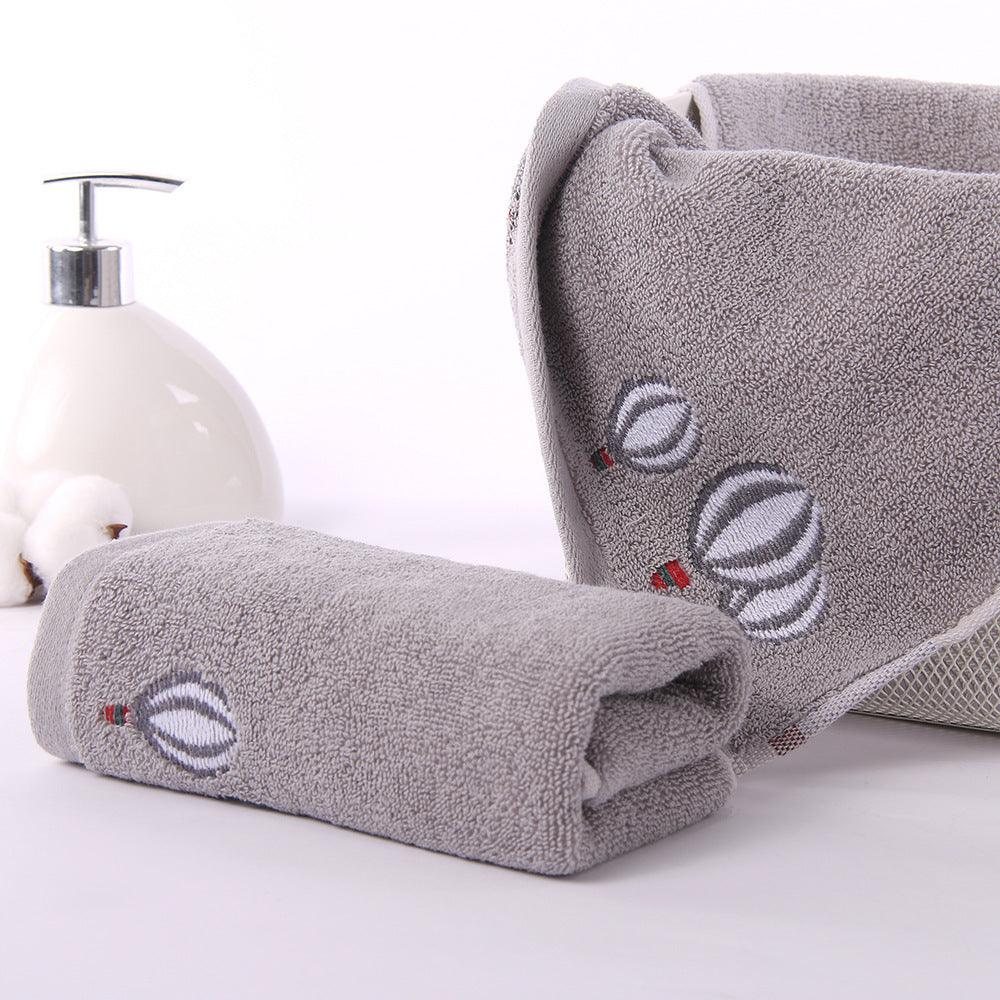 Absorbent Thickened Cotton Towel With Hand Gift - BUNNY BAZAR