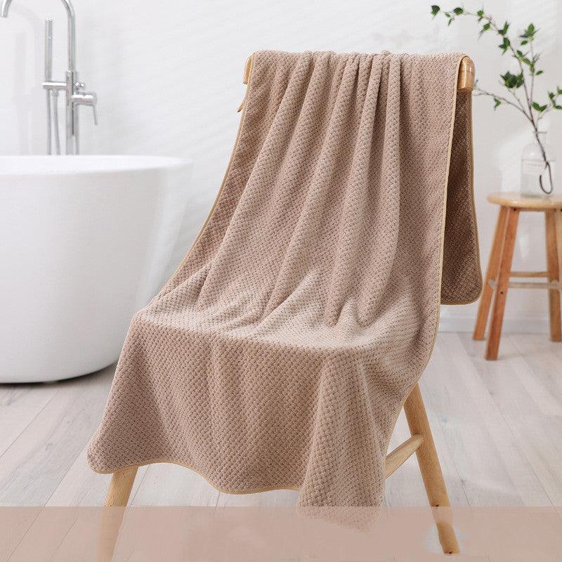 Thickened Bath Swimming Coral Fleece Large Towel - BUNNY BAZAR