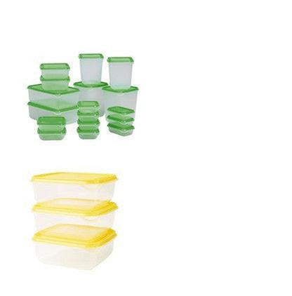 Kitchen Food Storage Containers with Lids - Food Containers Meal Prep Plastic Containers with Lids Food Prep Container - BUNNY BAZAR