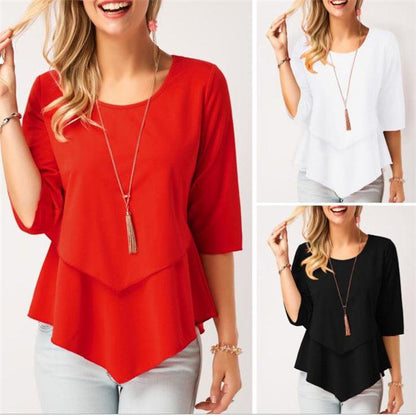 Summer Loose Slim T-shirt For Women - BUNNY BAZAR