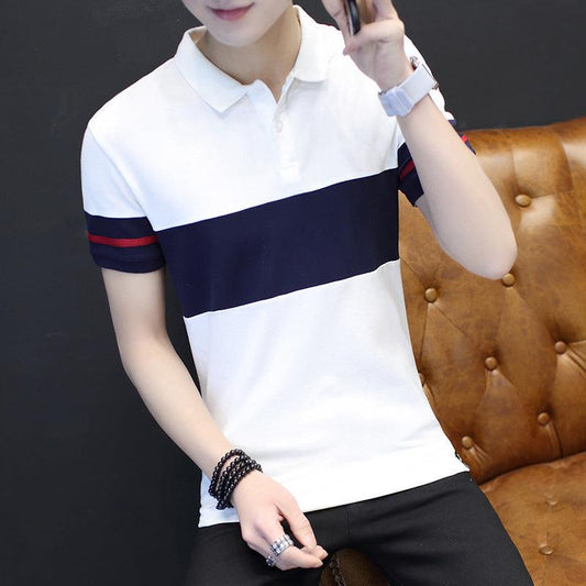 Men's Short Sleeve Shirt Collar Polo Shirt is Perfect For Any Occasion - BUNNY BAZAR