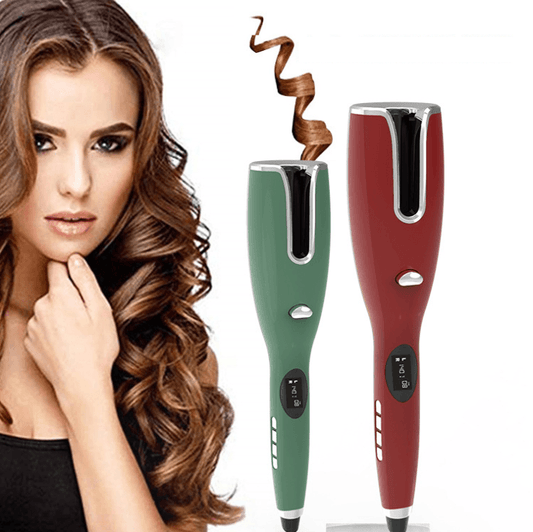 New Automatic Hair Curler Curling Iron Air Curler Infrared Heating Rotating Stick - BUNNY BAZAR